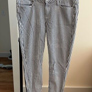 Paige denim, Verdugo crop striped jeans. Size 32.